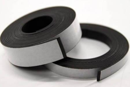 steel tape adhesive backed for attaching magnets