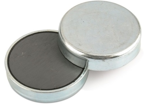 Flat Ferrite Pot Magnets