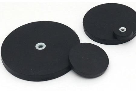 Internal Thread Rubber Coated Magnets